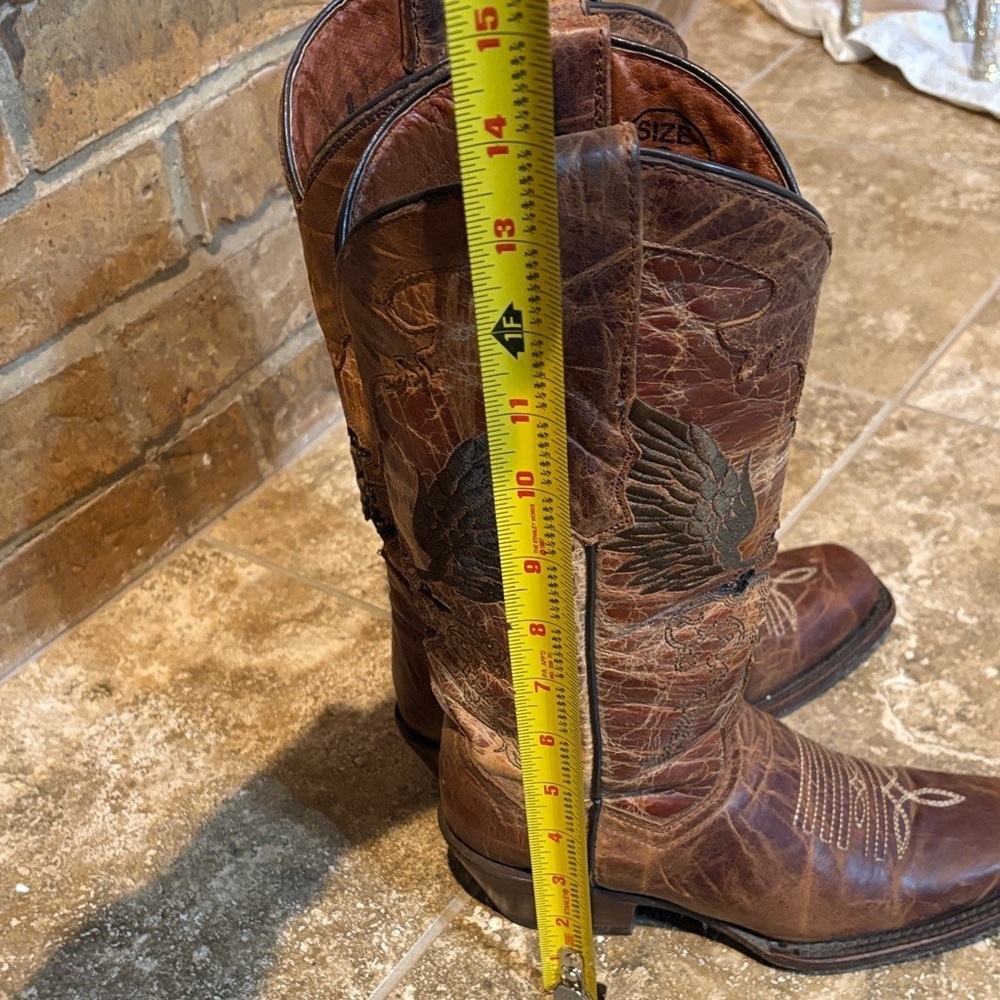 Very Volatile Brown Western Boots - Picture 11 of 16